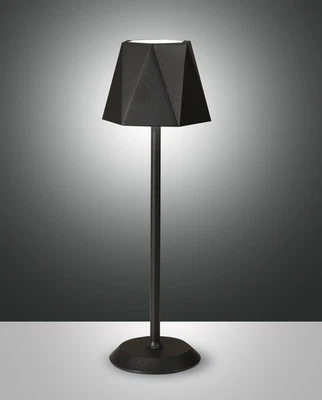 LA MIA LUCE Akku LED Tischleuchte Lampe Katy 3678-30-101 schwarz dimmbar IP54 - Bild 1 von 4
