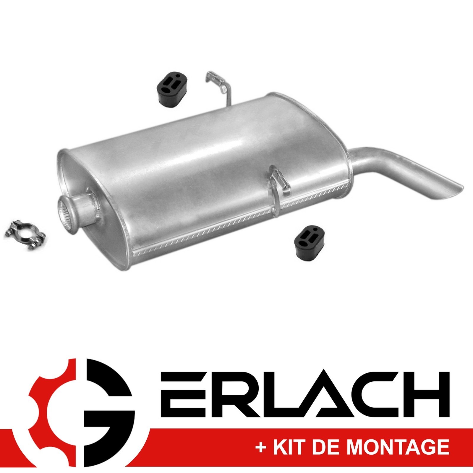 Silencieux arrière Peugeot 405 II pot echappement 1.9 TD et 2.0 piece de rechange 825