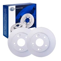 2X Hella Bremsscheiben 260Mm Hinten Passend FüR Honda Accord 55276PRO