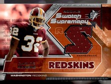 2005 SPx Carlos Rogers #RS-CA MEM Washington Redskins