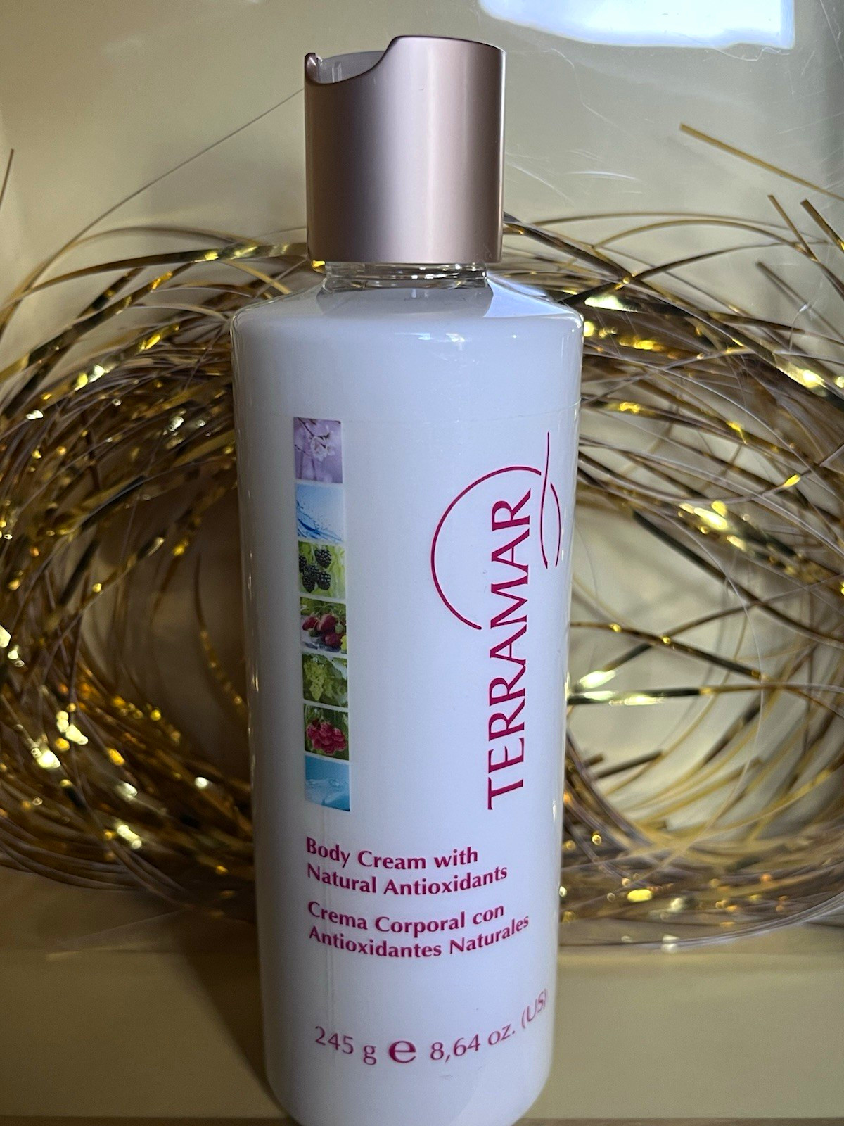 Terramar Body Cream with Natural Antioxidants 245g / 8.64 oz Skin Moisturizer