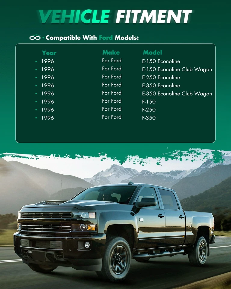 Гармонический балансировщик для Ford F-150 F-250 F-350 E-150 E-250 E-350 Econoline 4,9 л - Изображение 2 из 4