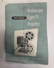 Vintage Kodascope Eight 71A 8mm Film Projector (Tested) — photo 3