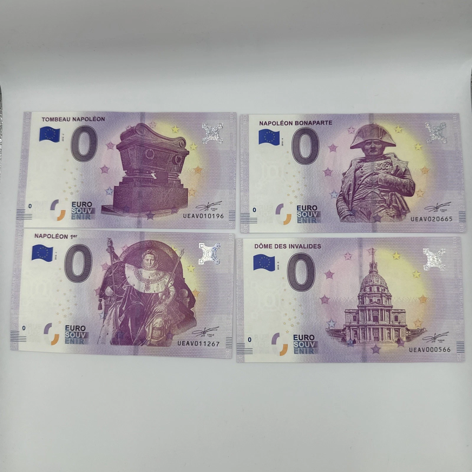 Billet  Zéro 0 € Euro Touristique / Souvenir  2018