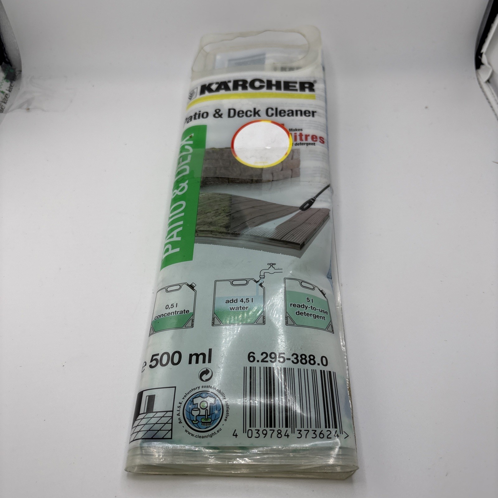 Karcher Patio & Deck Cleaner / Detergent / Shampoo 500ml CONCENTRATE