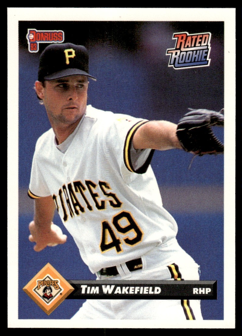 1993 Donruss Rated Rookie Tim Wakefield #61