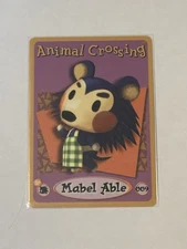 Nintendo Animal Crossing GameCube e-Reader Card (2002) Series 1 -Mabel Able #009