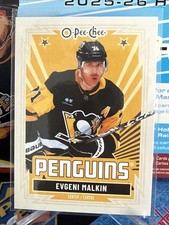 2025-26 O- Pee-Chee Hockey Retro Evgeni Malkin