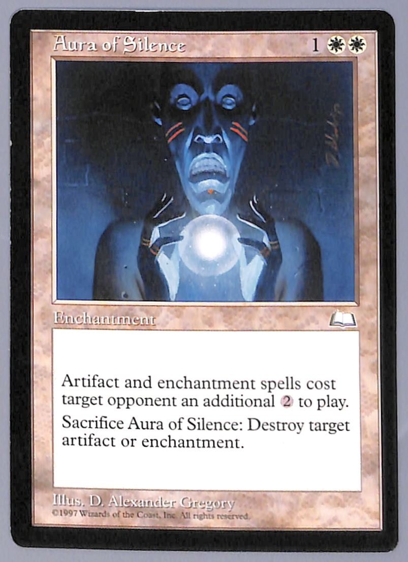 Aura of Silence - Weatherlight (WTH) MTG
