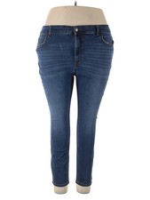 Terra  Sky Women Blue Jeans 20 Plus