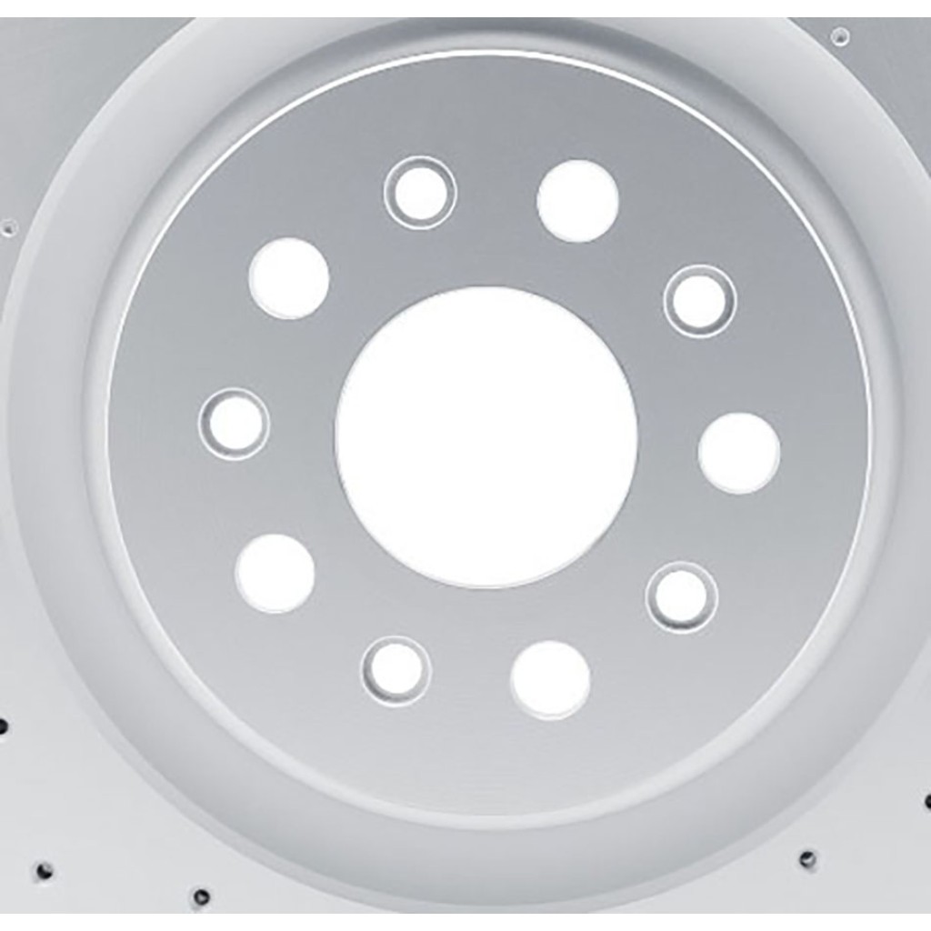 For Maserati Quattroporte 2014-2022 Disc Brake Rotor Rear | Cast Iron | Drilled
