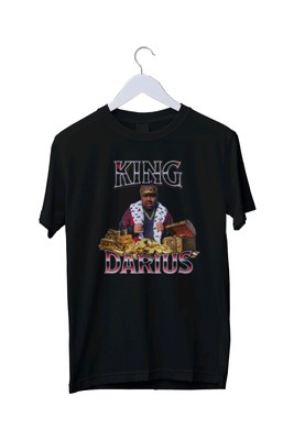 King Darius Shirt, Lustiges Tee Trendy Grafik T-Shirt S M L XL 2 3 4 XL