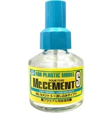 Mr Hobby MC129 Cement S for Plastic Model Kits 40ml Bottle