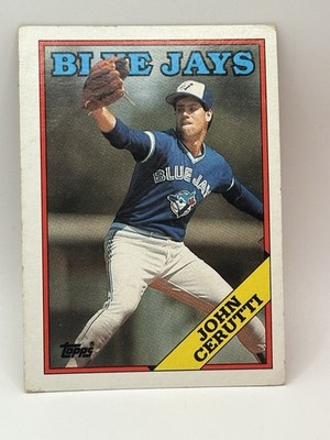 1988 Topps John Cerutti #191 Toronto Blue Jays
