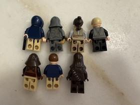 LEGO Star Wars 75099 Rey's Speeder + Luke Han Chewbacca Lando Barriss Minifigs