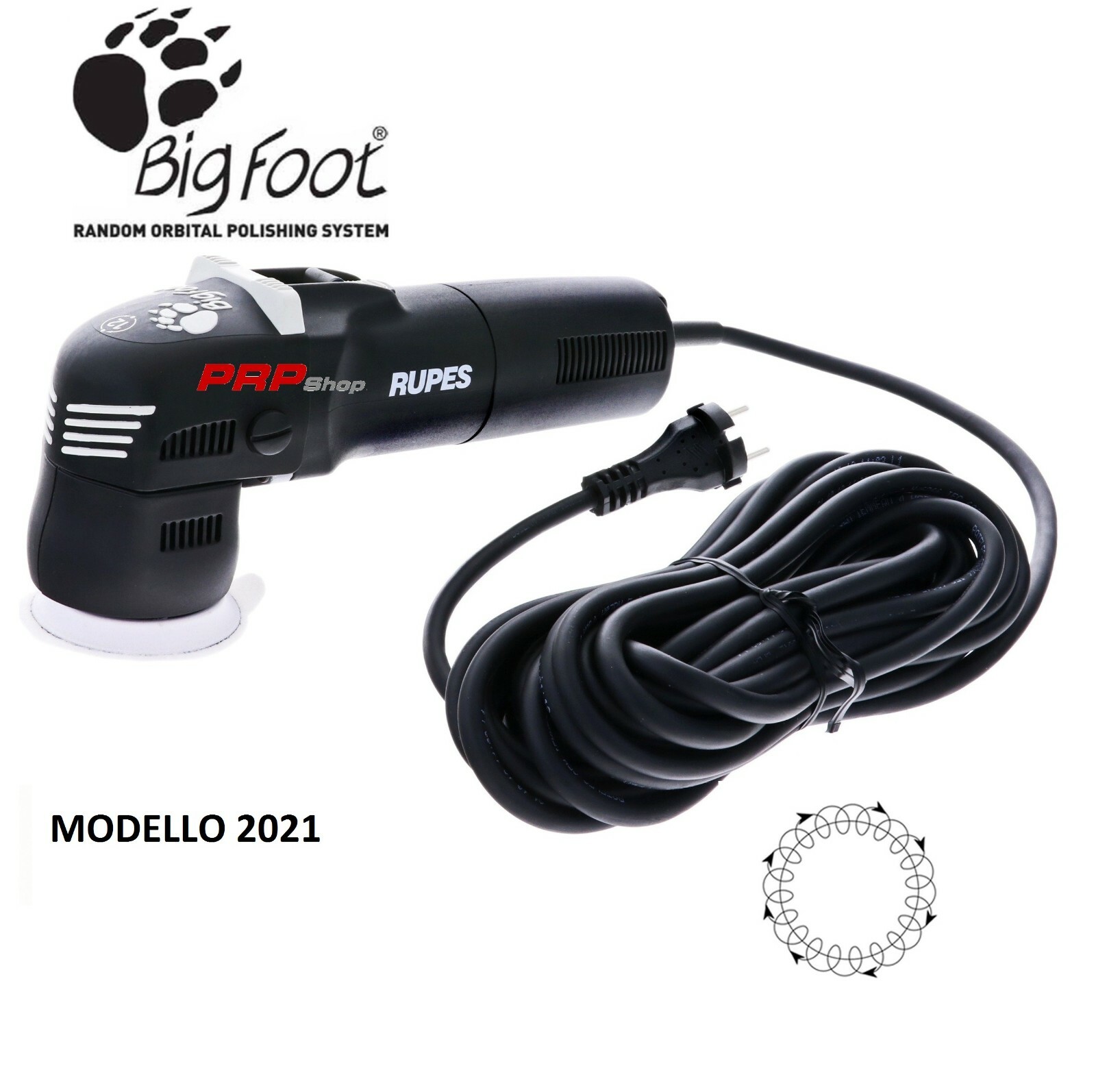 LUCIDATRICE ROTORBITALE RUPES LHR 75E MINI PER LUCIDATURA CAR DETAILING DETAIL