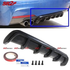 Universal 26 X 5 Shark Fin Rear Diffuser Spoiler Pu Lip Body Kit Polyurethane Universal 26 X 5 Shark Fin Rear Diffuser Spoiler Pu Lip Body Kit Polyurethane