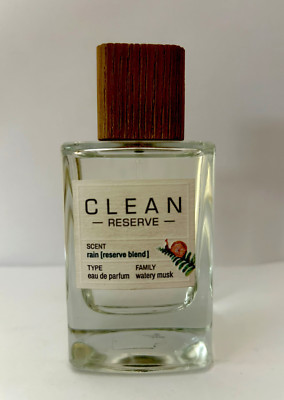 Clean Reserve RAIN Eau De Parfum 3.4oz/100ml~ Spray ~NWOB