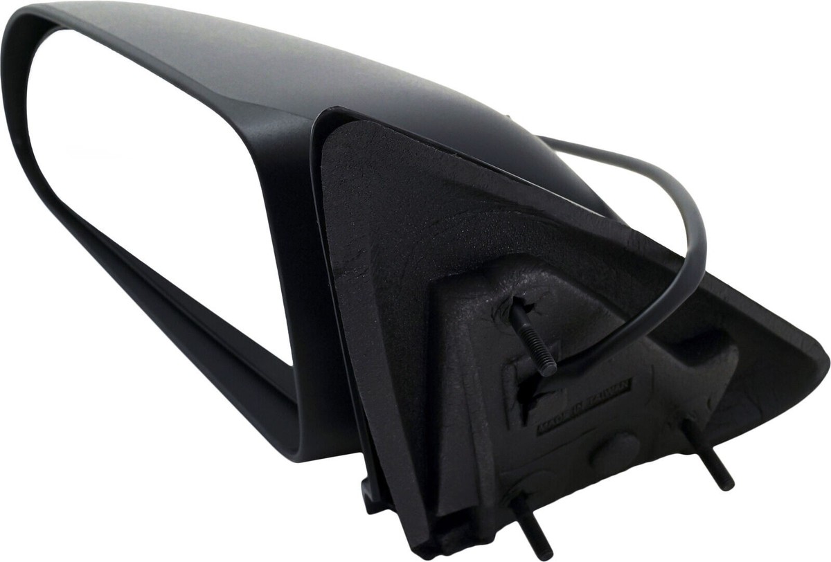 Manual Mirror For 1987-1996 Dodge Dakota Passenger Side - 5x7", Textured Black, Paint To Match