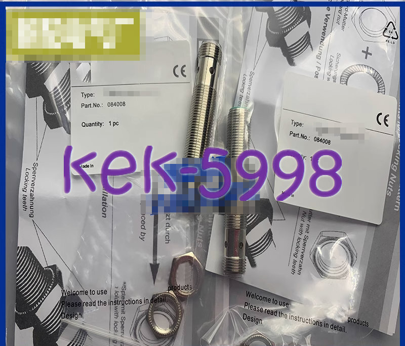 Inductive Proximity Switch Il008be42vb8 Plug-in DC Three Wire Inductive - Foto 13