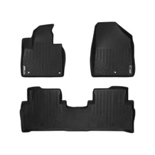Smartliner Black 1st & 2nd Row Floor Liners for Kia Sorento