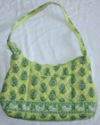VERA BRADLEY Citrus Elephant Pattern Small Top Zip Purse VG