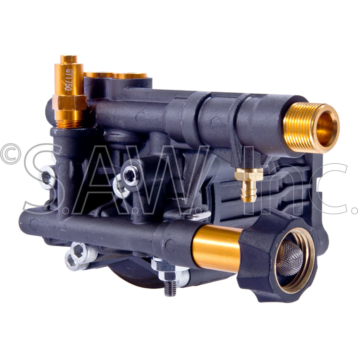 520004 OEM Replacement Pressure Washer Pump 2.5GPM@3400 PSI 3/4 