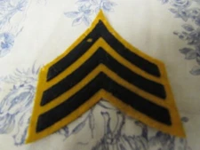 Vtg. Pre WWII US Army Tank Destroyer Sergeant Chevrons Patch