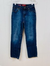 Arizona Jeans Denim Straight Blue Boys Size 18 Reg