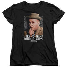 The Three Stooges "Try To Think" Women's T-Shirt