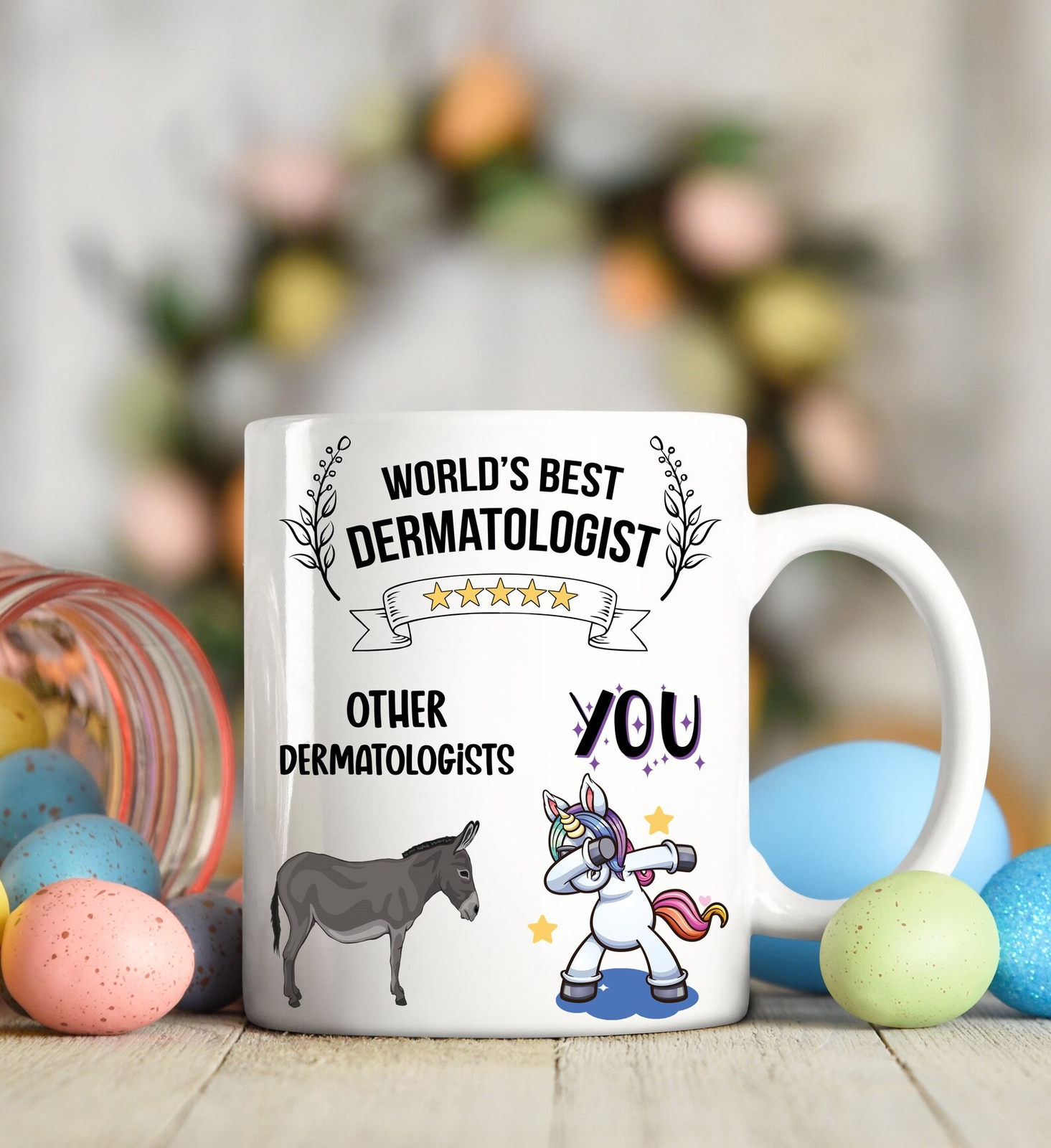 Dermatologist Mug Gift for Skincare Doctors Appreciation Present  