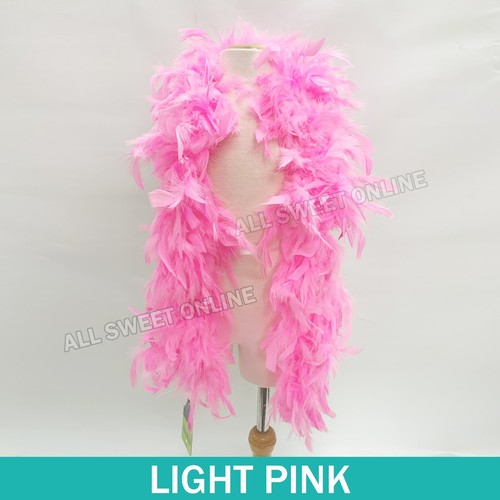 Feather Boa Fluffy Party Scarf Fancy Dress Up Costume Wedding Decor DIY Craft AU - Picture 18 of 18