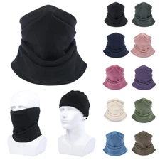 Winter Breathable Warm Fleece Balaclava Half Face Mask Scarf for Outdoor Sports