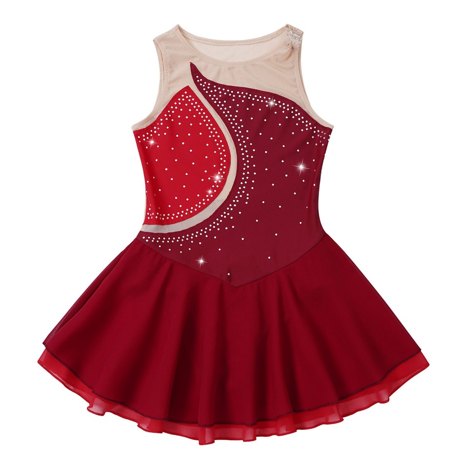 Elegant Ice Skating Dress: Performance Wear For Women & Girls - Shop Now! From Skating Dresses - Price 92.47