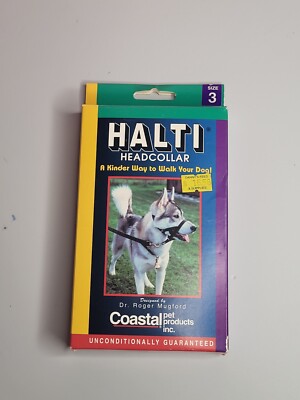 HALTI Headcollar Size Black Coastal Pet Products