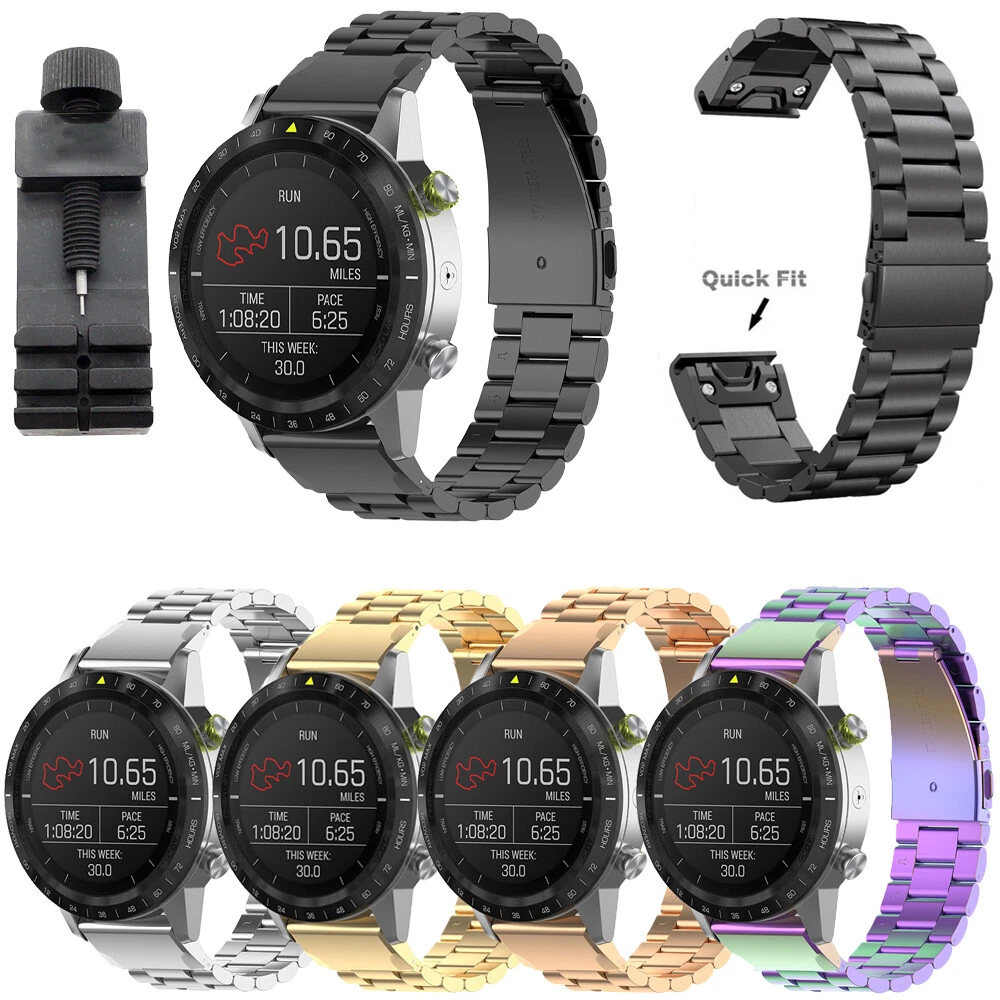 Fenix 5 metal clearance strap