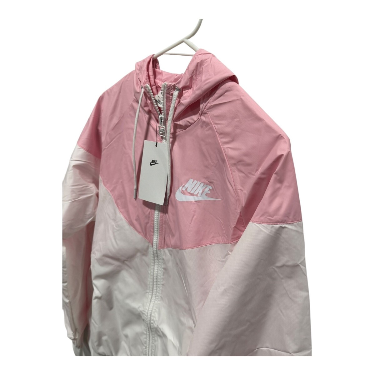 Nike Sportswear Womens Windrunner Jacket Full Zip Pink Nike Sportswear Womens Windrunner Jacket Full Zip Pink