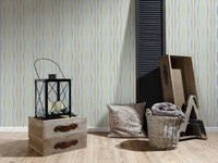Tapete A.S.Creation Pop Colors 35597-2 Retro Tapete Wellen Bunt / 3,37 €/Qm