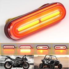 5 Redamber Oval Led Truck Trailer Stop Turn Flowing Tail Brake Lights 10-80v 5 Redamber Oval Led Truck Trailer Stop Turn Flowing Tail Brake Lights 10-80v