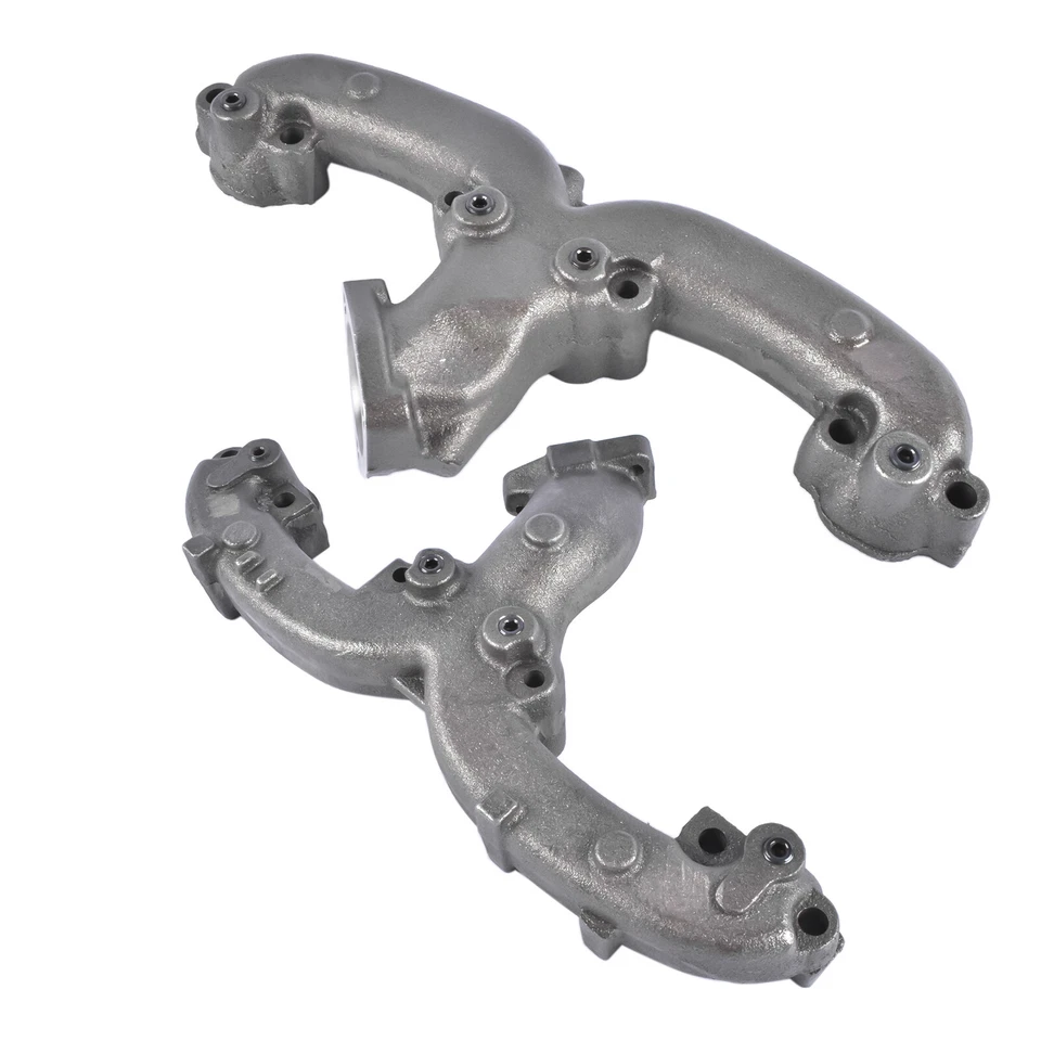 Juego de pares de colectores Ex para camioneta Chevrolet GMC 1969-1972 V8 5,0 L 5,7 L Foto 4 de 4