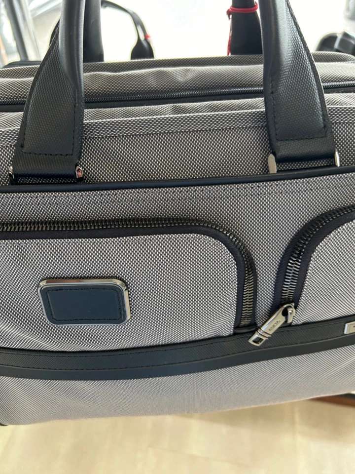 NEW Tumi ALPHA X Expandable Organizer Laptop Brief Briefcase - METEOR GREY ❗️ - Image 2 of 4