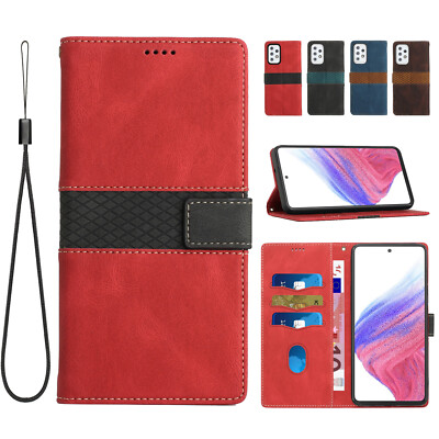 Magnetic Flip Stand Wallet Slim Case Cover For Samsung Galaxy A14 A32 A53 A71