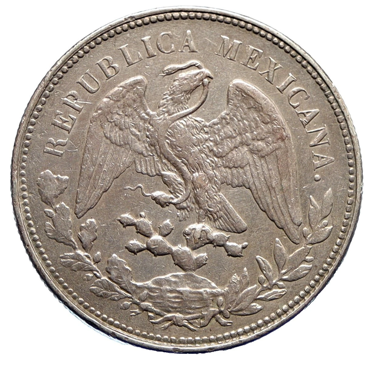 1902 Year Silver Mexican Coins