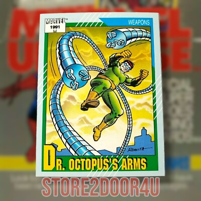 1991 DOCTOR OCTOPUS ARMS - series 2 (Marvel Comics) Card #136 - Impel