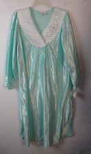 vintage gilligan o'malley nightgown, Blue  Polyester With Satin, Granny Size M