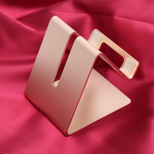 Metal Mobile Phone Holder Tablet Bracket Aluminum Alloy Desktop Stand Flat - 第 10/11 張圖片