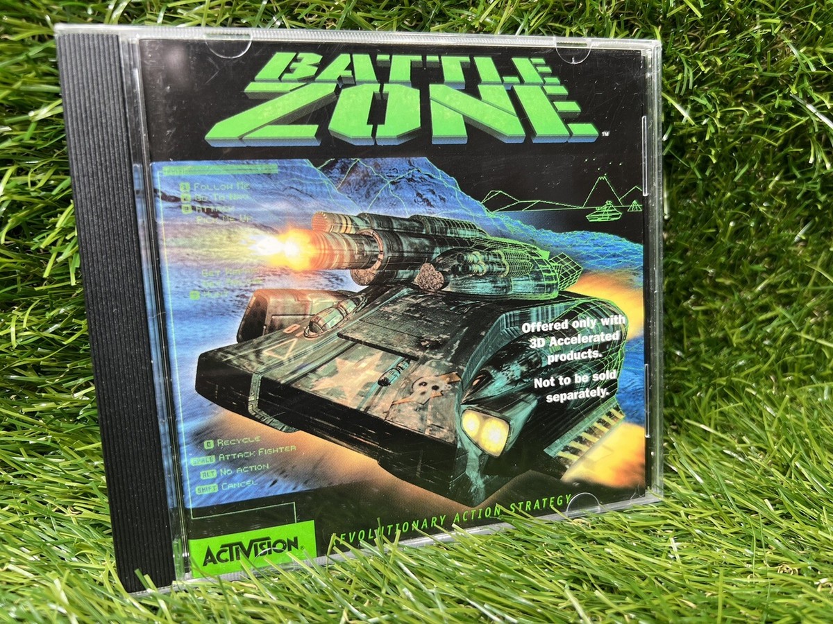Battle Zone PC CD-ROM Game 1998 Shooter Activision 5030917001741| eBay