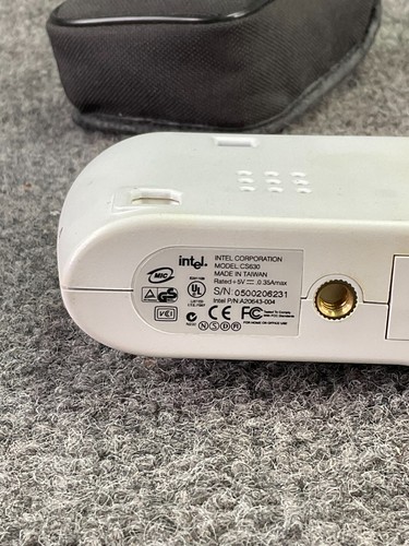 📷 Intel Pocket PC Digital Camera S630 📱 Compact White Webcam w/ Case - 第 11/14 張圖片