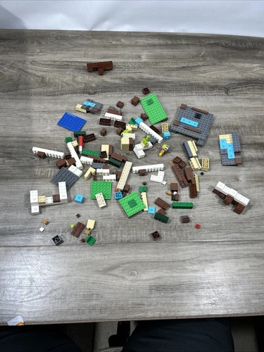 LEGO 21134 Minecraft: Die Wasserfallbasis fehlende Teile nicht sicher siehe Bilder