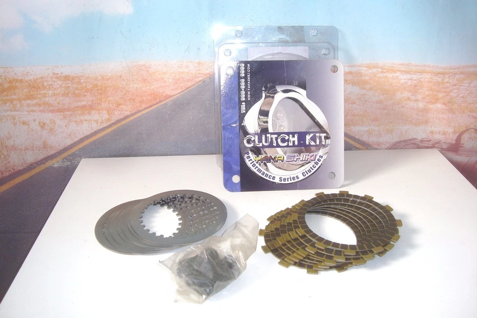 Kit de embrague 7 placas rendimiento resorte Yana Shiki CK96-051 se adapta a Yamaha FZ6 YZF P1 Foto 2 de 4